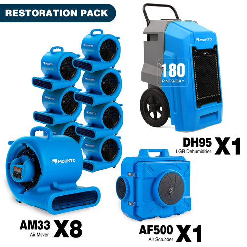 MOUNTO 1200 sq ft restoration package